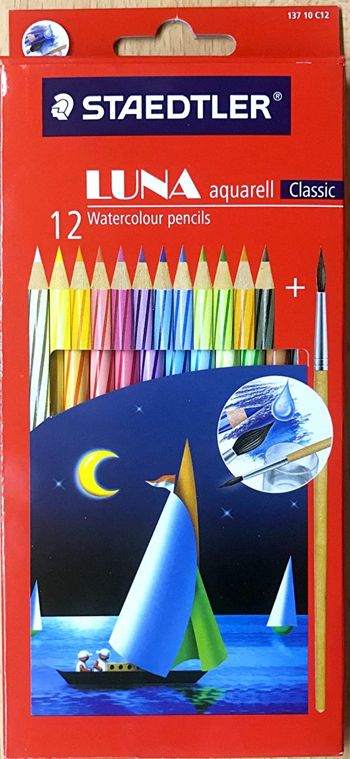 Staedtler Luna Water Colour Pencil Set - Pack of 12