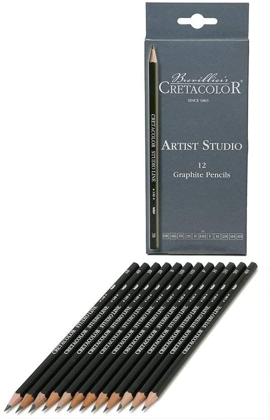 Cretacolor Artist Studio Graphite Pencil 12 Set