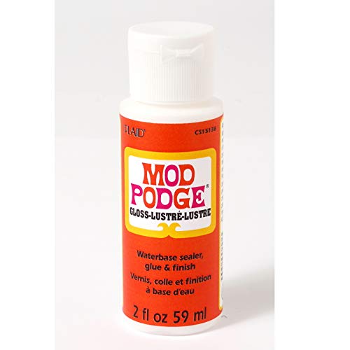 Mod Podge CS11201 Waterbase Sealer Glue & Decoupage Finish Gloss Lustre 8  oz NEW 798804363314