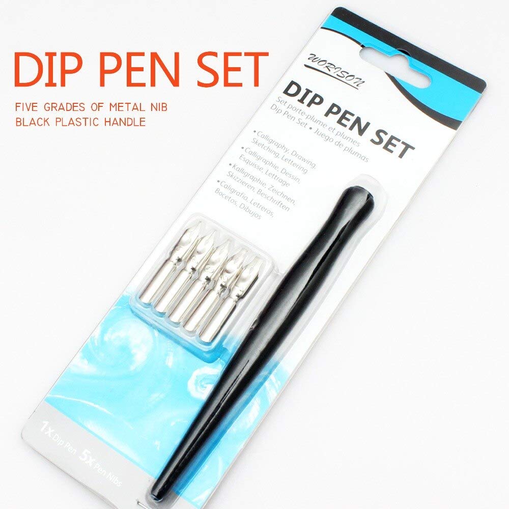 Mont Marte Calligraphy Dip Pen Set - 9 nib – Art Shed Brisbane