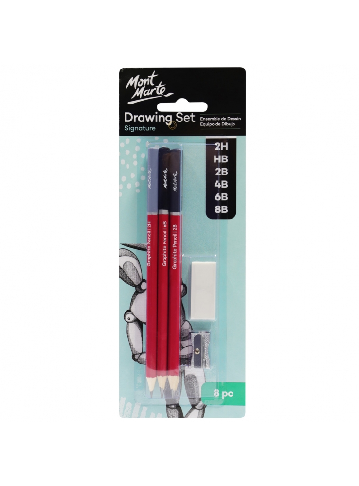 Mont Marte Drawing Set 8pce