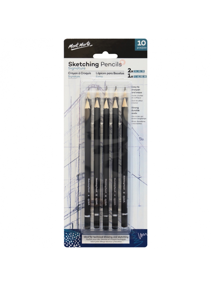 DOMS Drawing & Sketching Graphite Pencil Set - Sitaram Stationers