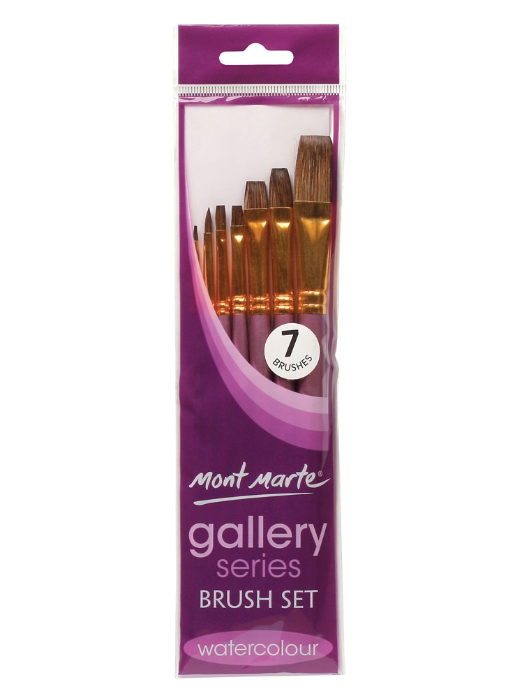 Mone Marte Gallery Series Brush Set Watercolour 7pce