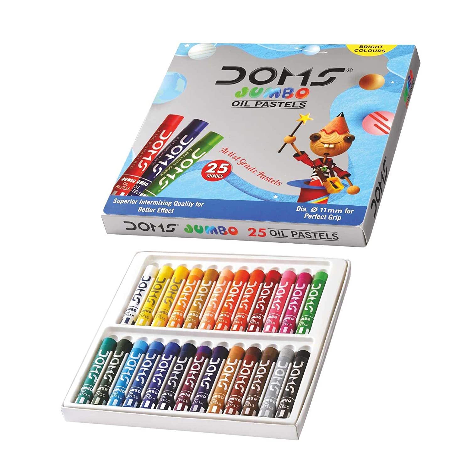 DOMS Oil Pastel Jumbo 25 Shades