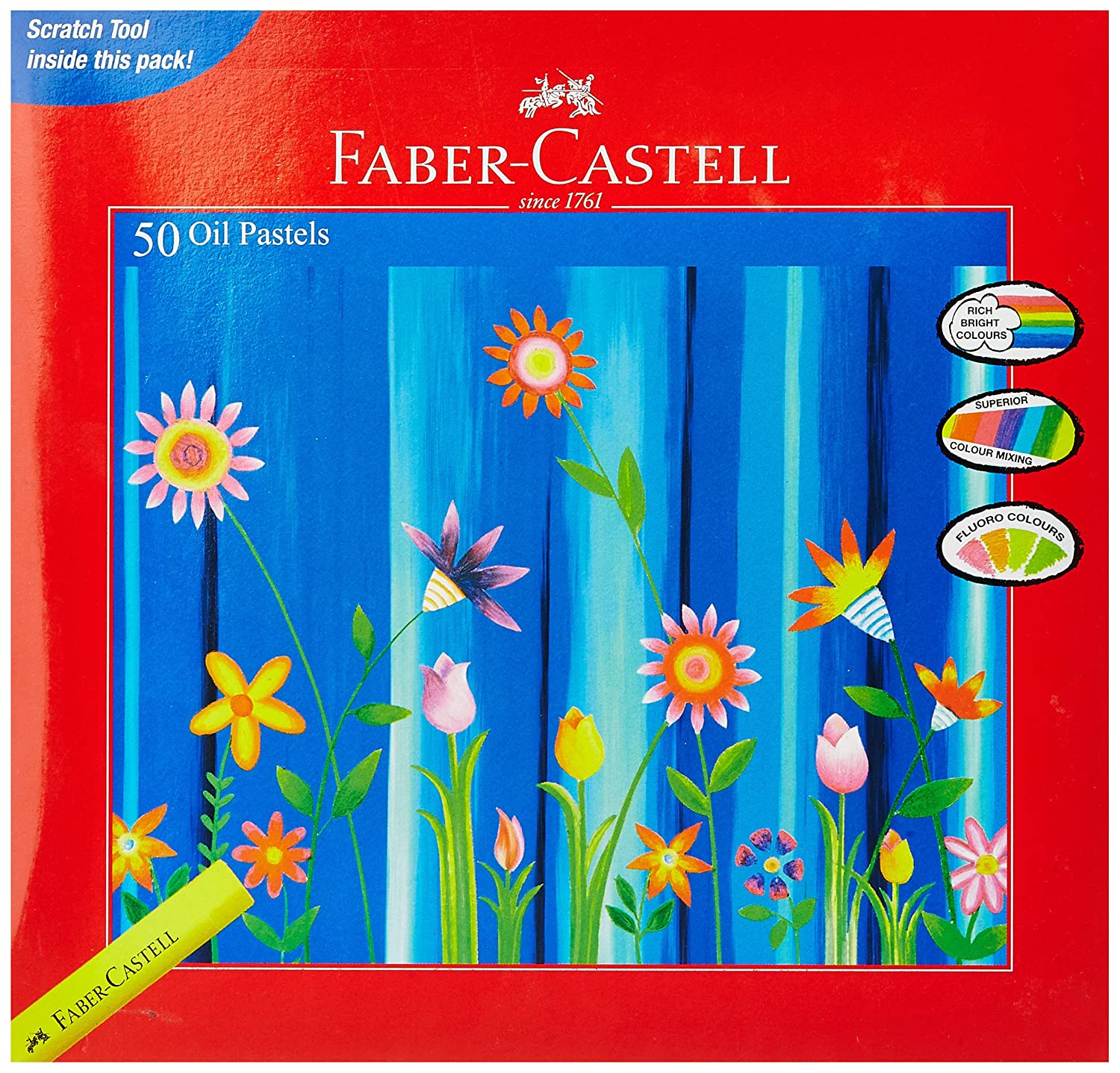 Faber-Castell Oil Pastels (Pack of 50)