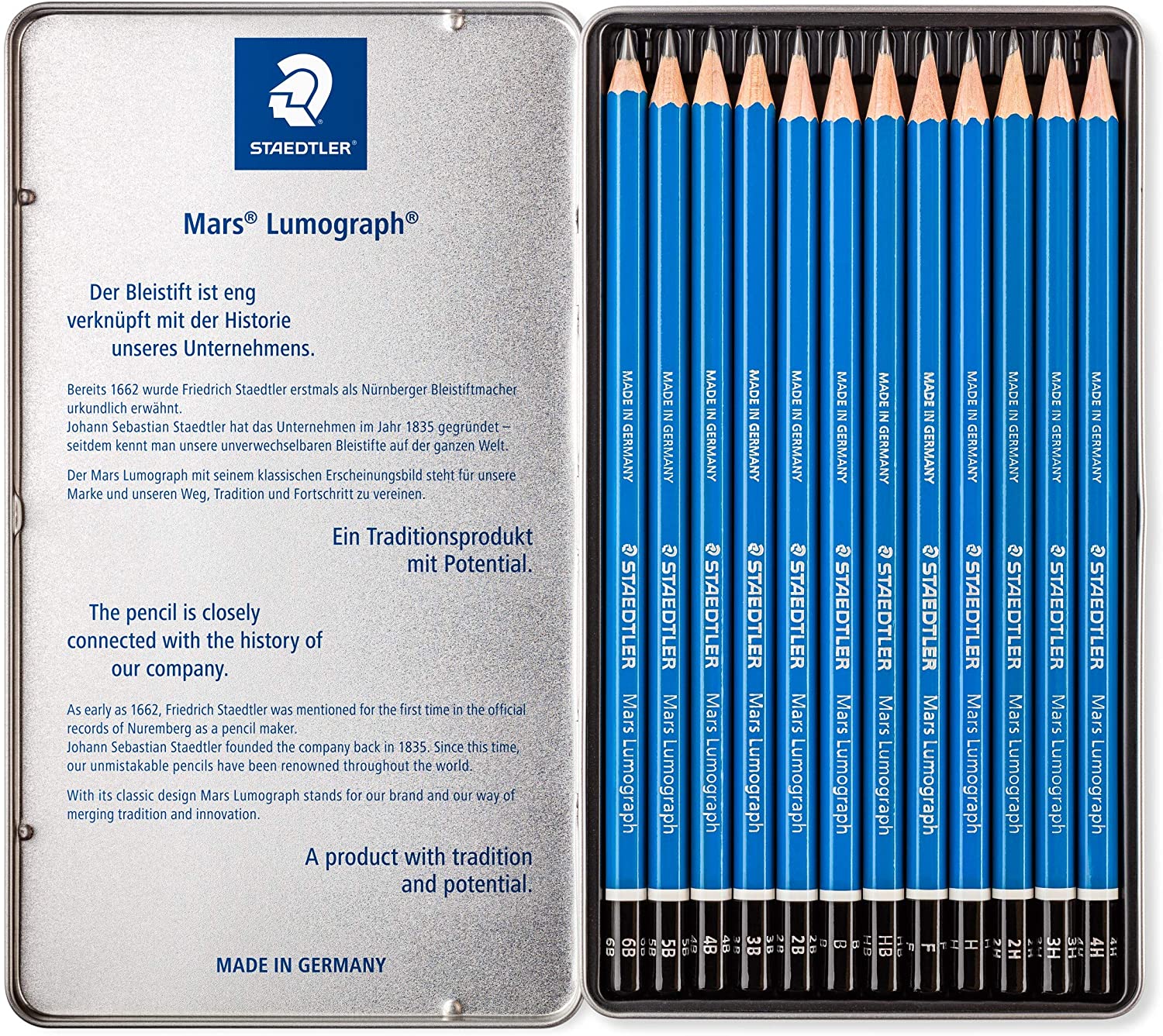 Staedtler Mars Lumograph Pencil 6b