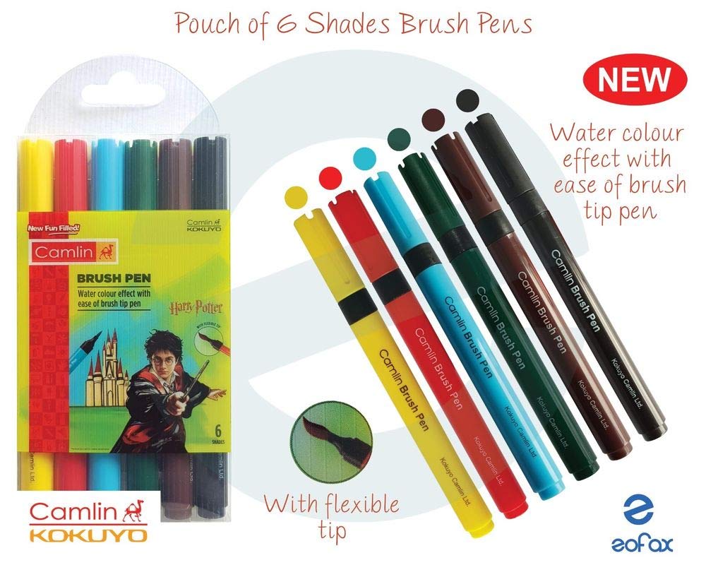 Doms Metallic Brush Pen-10 Assorted Shades - Welcome To Rama Book