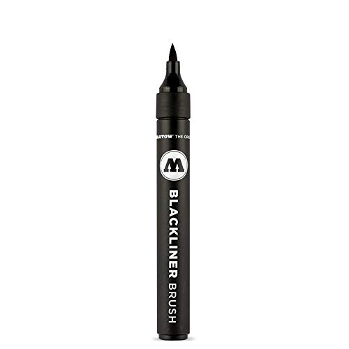 MOLOTOW MARKER PEN (MO703212) BLACK LINER BRUSH