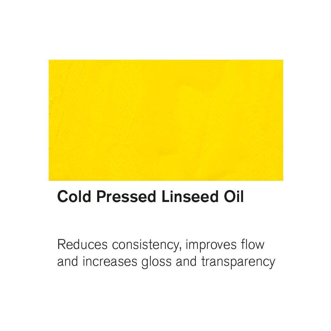 Winsor & Newton Cold Pressed Linseed Oil Bottle - 75 ML