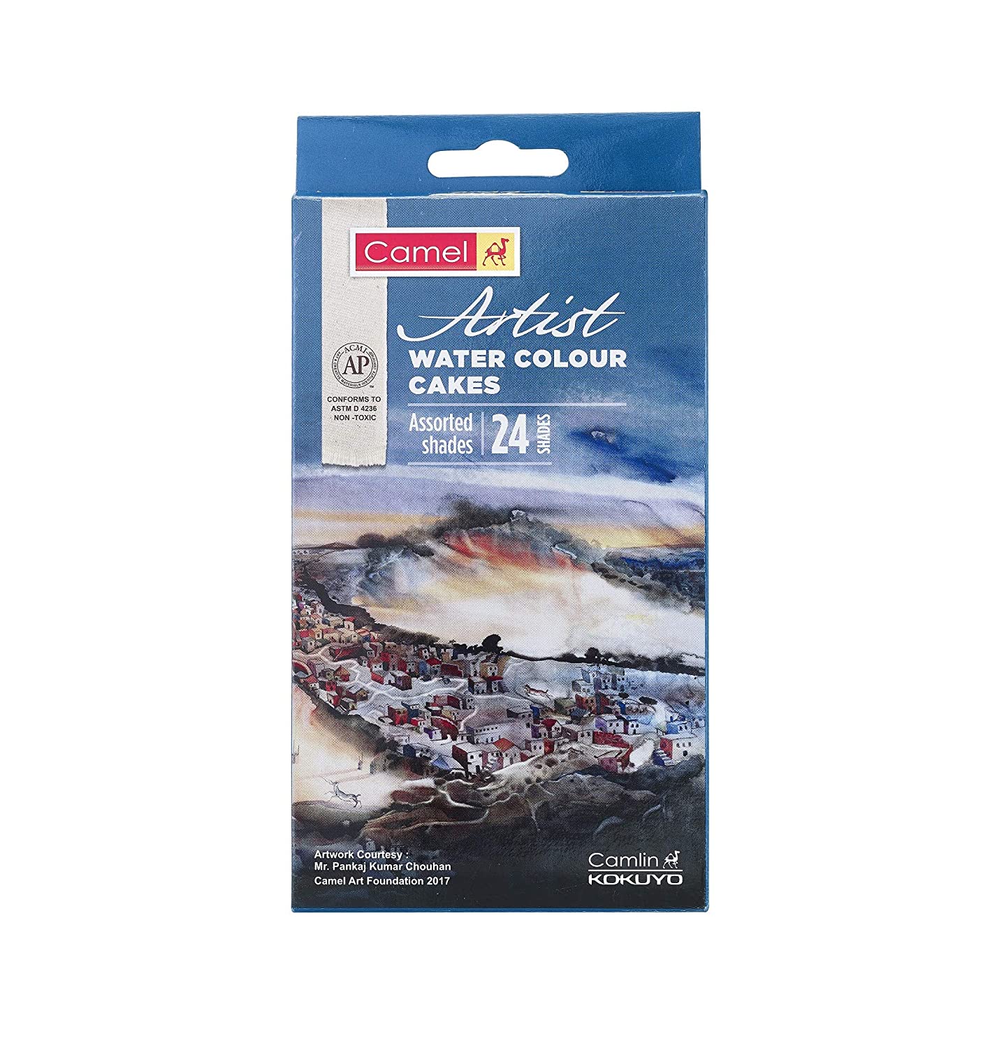 Camel Artist Water Colour Cake Set - Pack of 24 