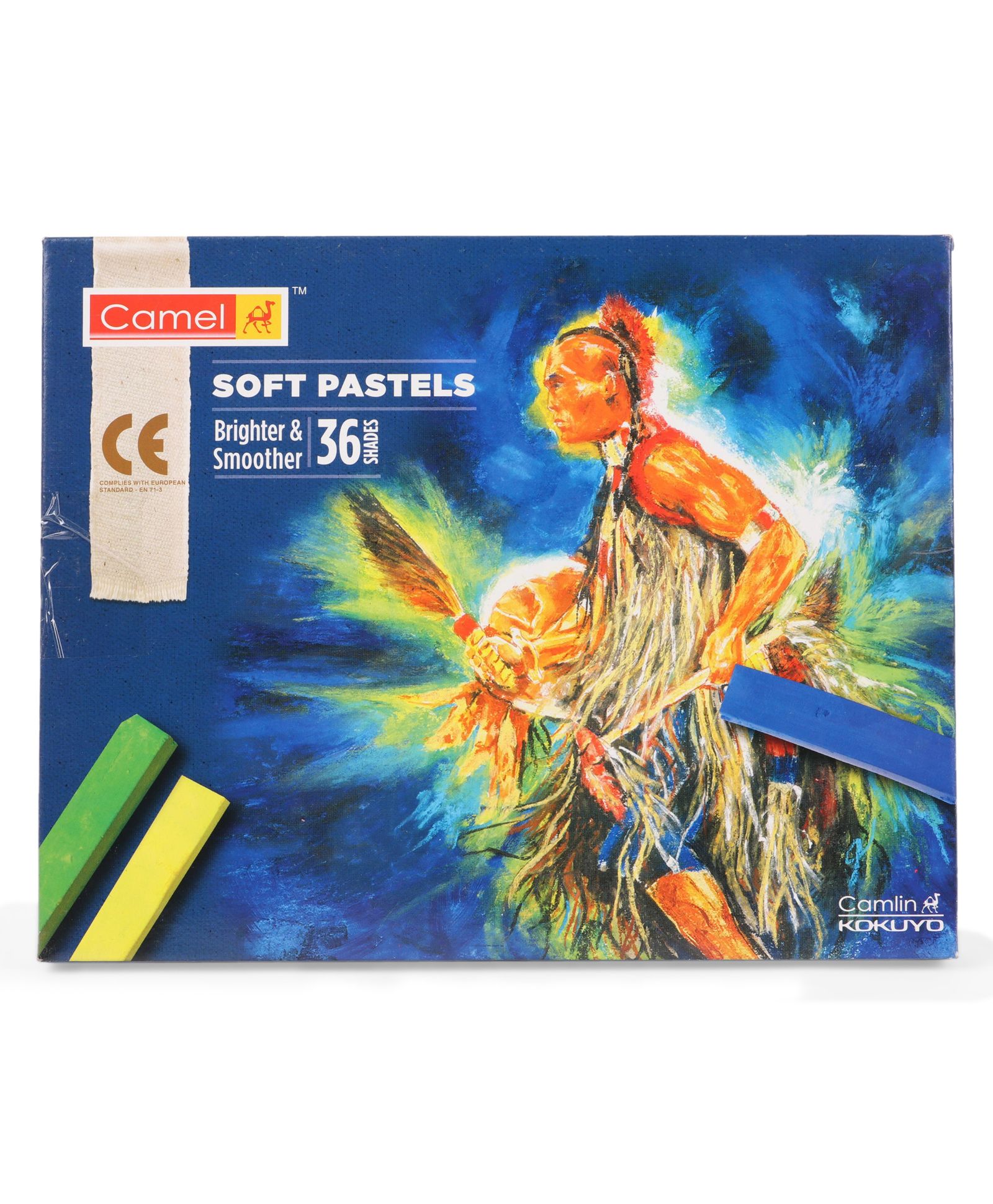 Camel Artist Soft Pastels - Assorted Pack Of 20 Shades