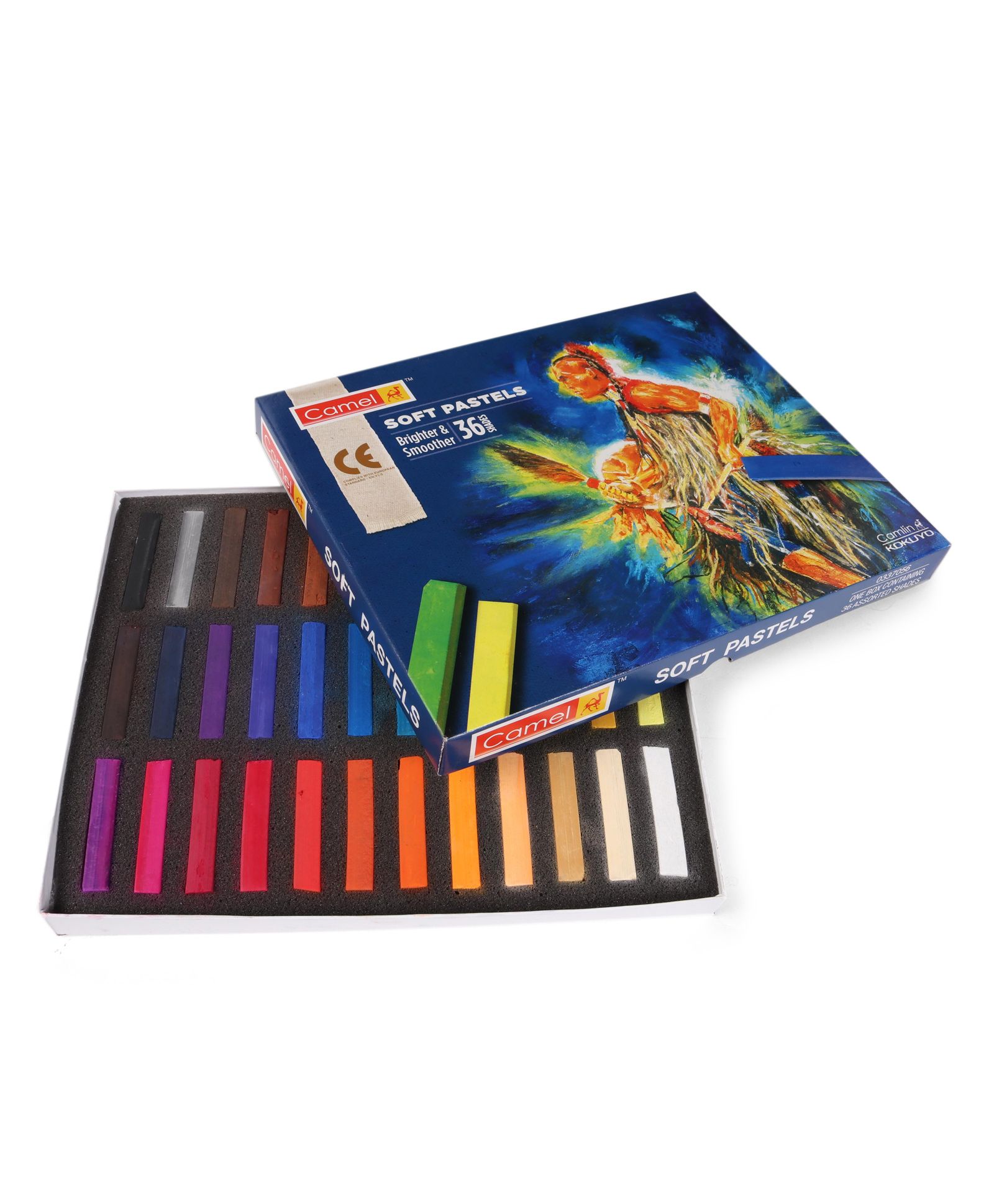 Camel Soft Pastels, 36 Shades (Multicolor)