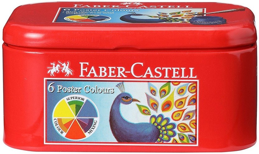 Faber Castell Poster Colours Pack Of 6