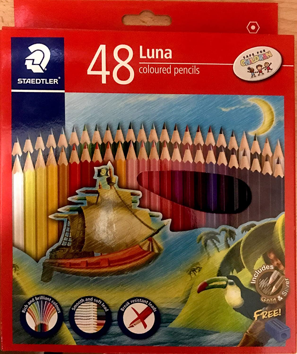 Staedtler Luna Coloured Pencil Set - Pack of 48