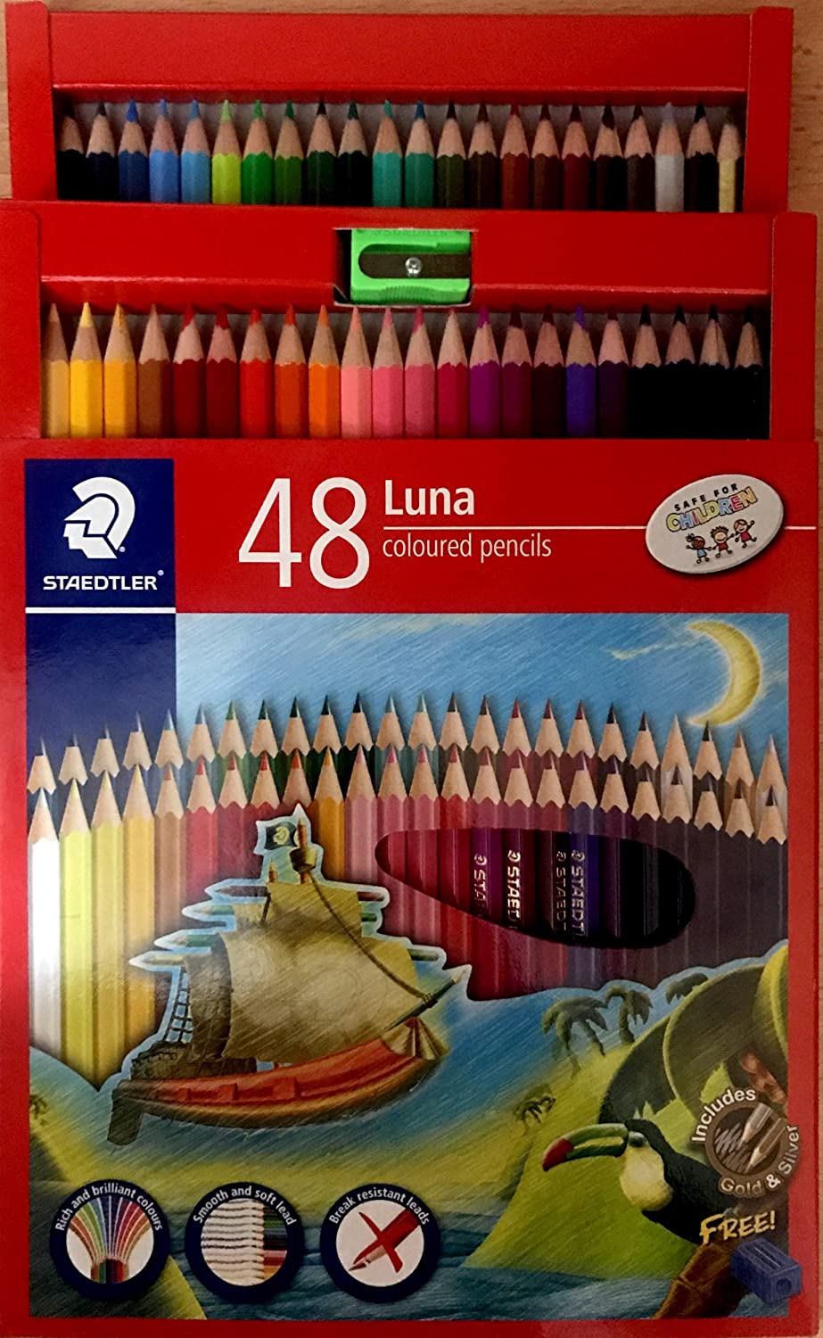 Staedtler Luna Coloured Pencil Set - Pack of 48