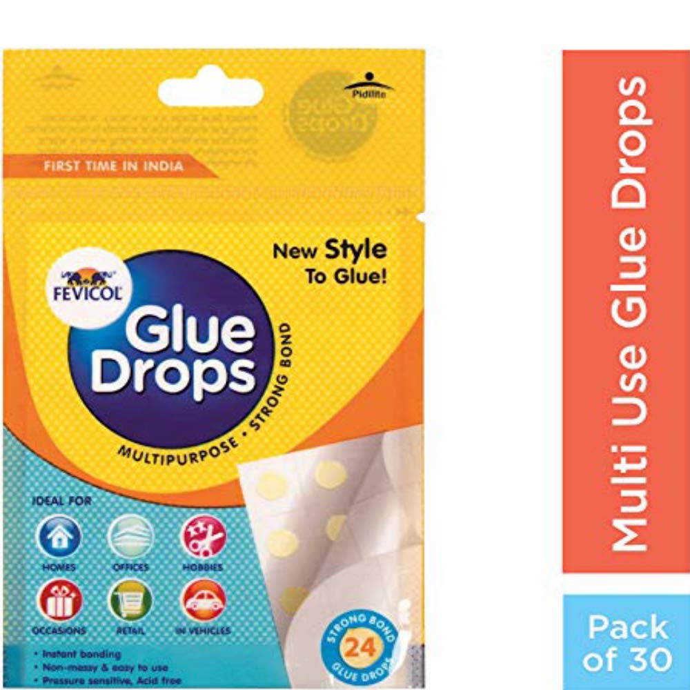 Pidilite Fevicol Multi Use Glue Drops for Events, Decorations & Craft Projects