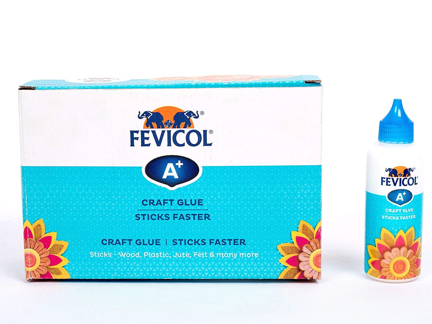 Fevicol A+ Craft Glue Adhesive, Sticks Faster (85g)