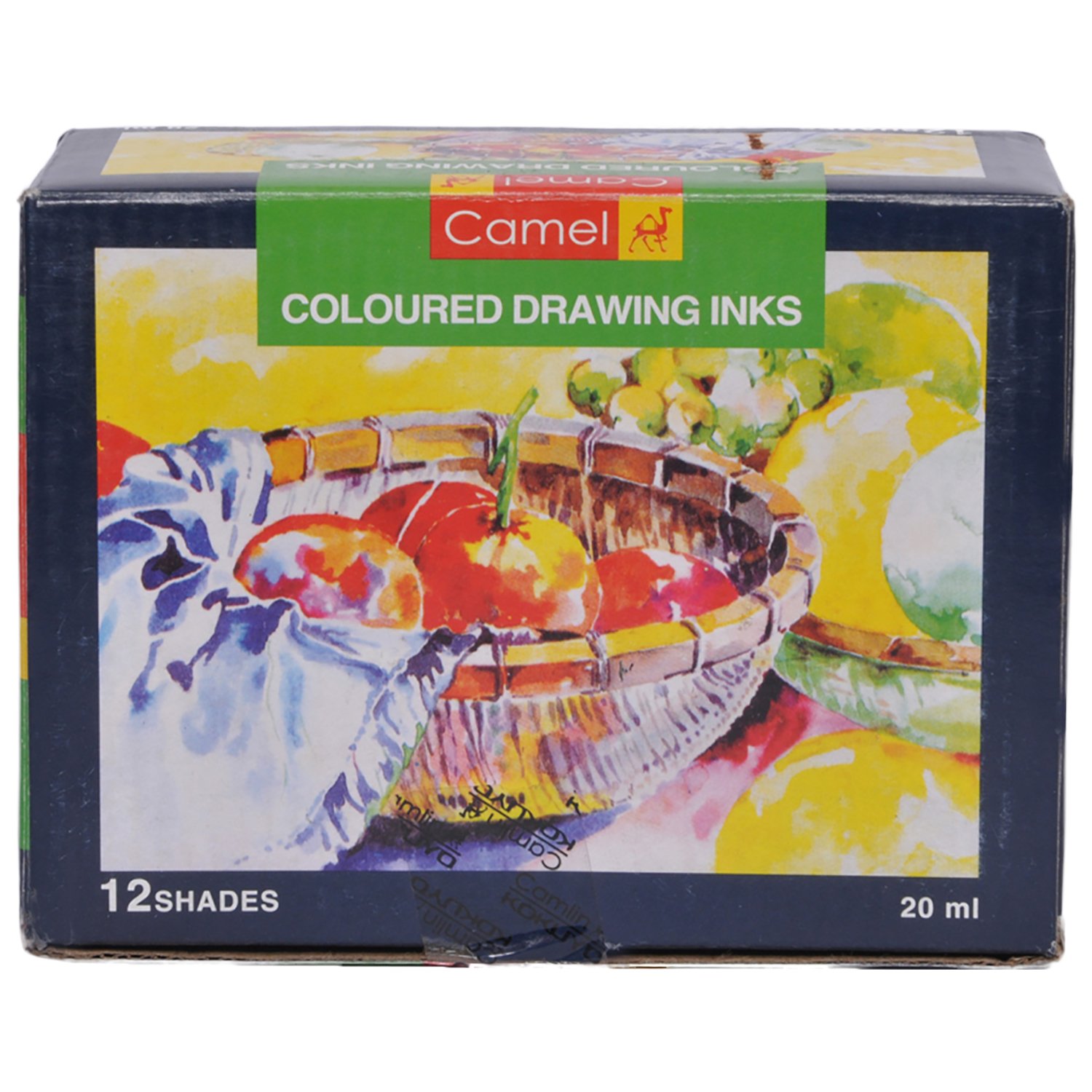 Camlin Coloured Drawing Inks  (Set of 1, Multicolor)