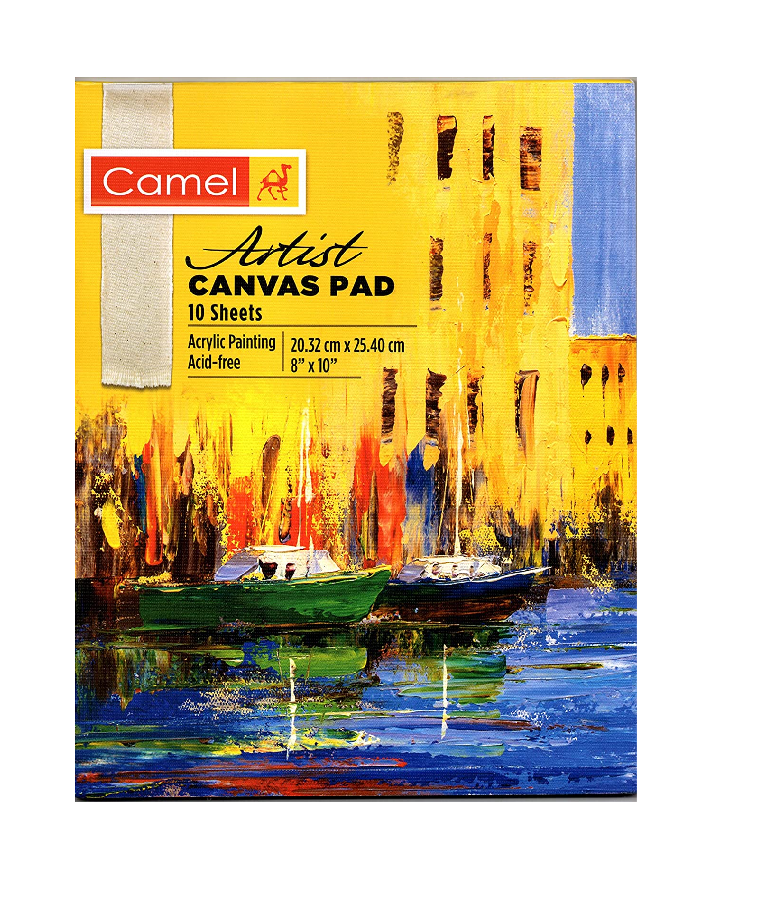 Camel Artist Canvas PAD - 20cm x 25cm (8 x 10) - Starbox