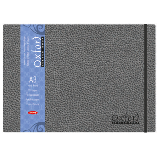 Anupam Oxford Sketch Book (Hb)- 124 Pages, A3