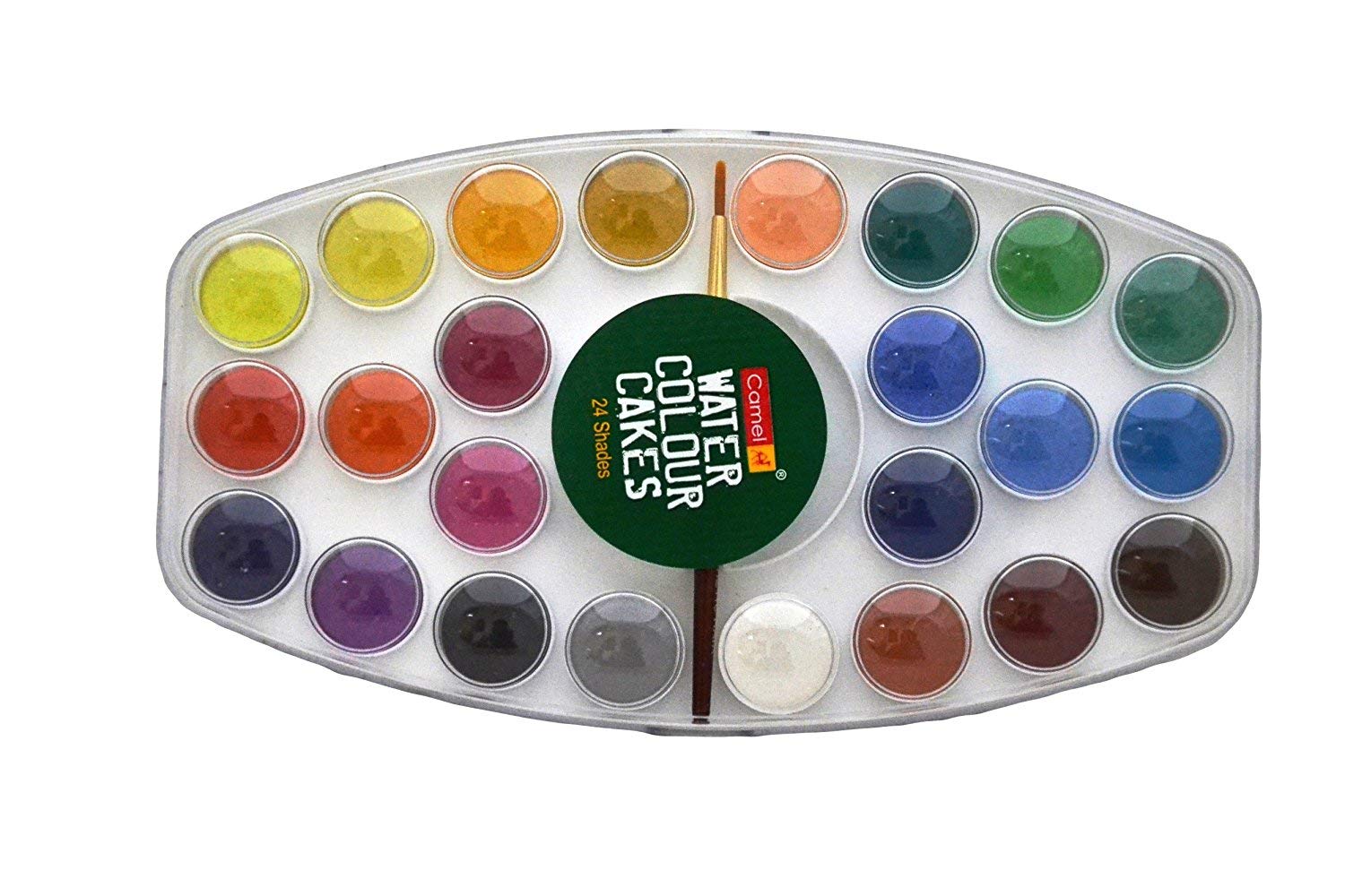 Camlin Kokuyo Water Color Cake 24 Shade Plastic Box