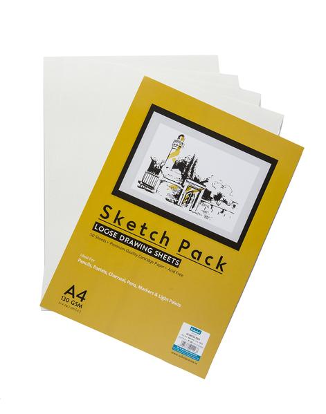 Scholar A4 SKETCH PACK - 130 GSM (SPL4)