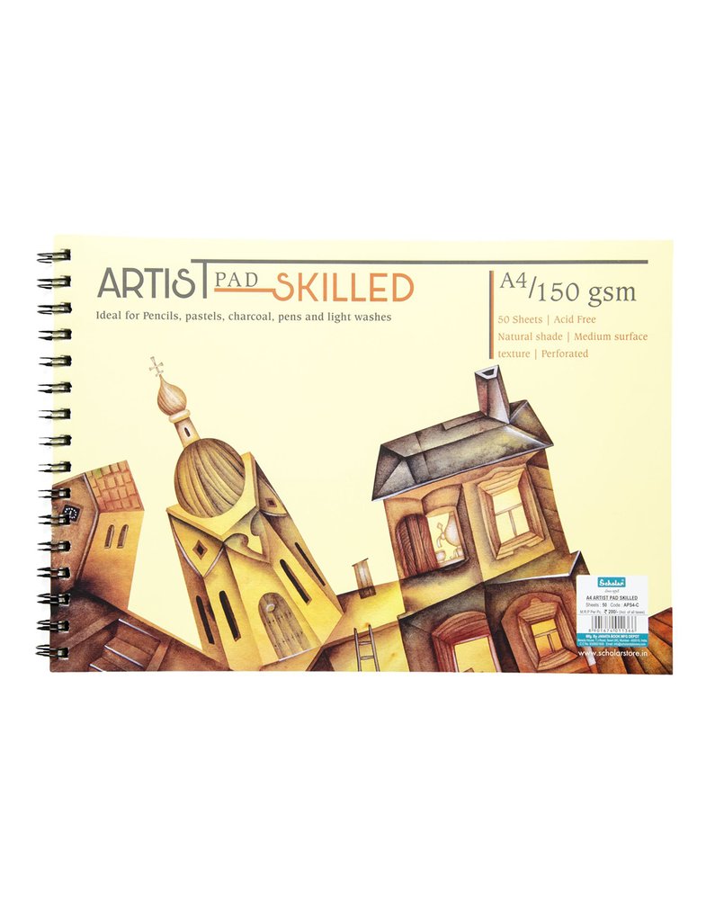 Scholar A4 ARTIST PAD SKILLED - C (APS4-C)