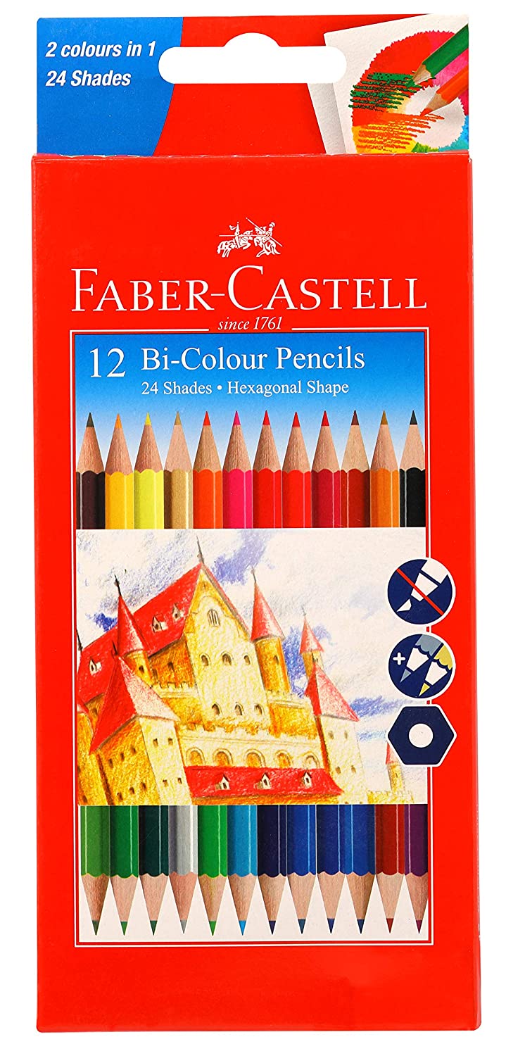 Faber-Castell 48 Triangular Colour Pencils - Starbox