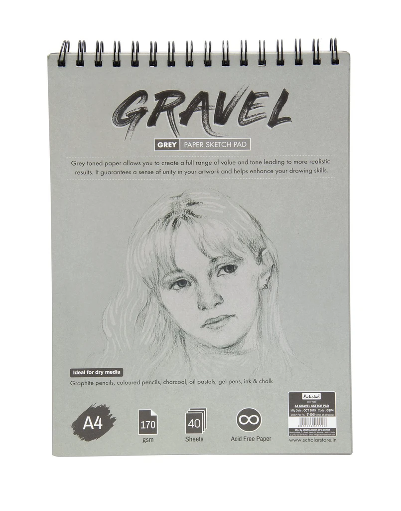 Scholar A4 GRAVEL SKETCH PAD (GSP4)