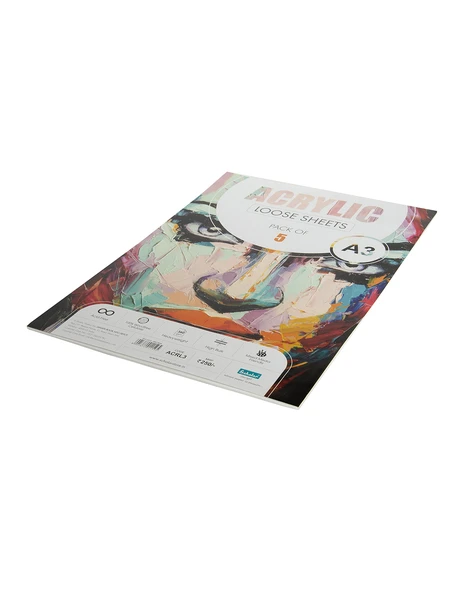 Scholar A3 ACRYLIC LOOSE SHEETS - 360 GSM (ACRL3)