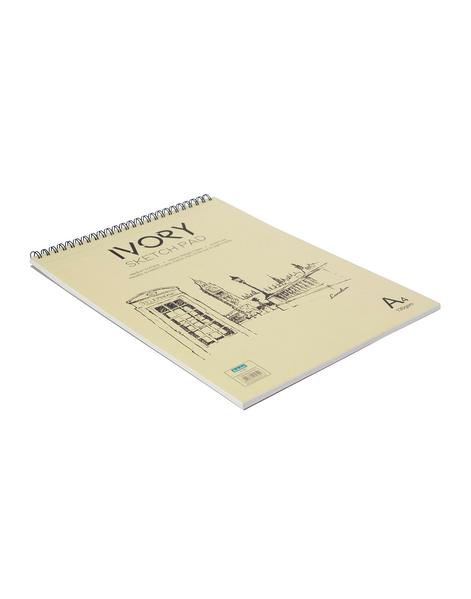 Scholar A4 IVORY SKETCH PAD DESIGN  (AP1)