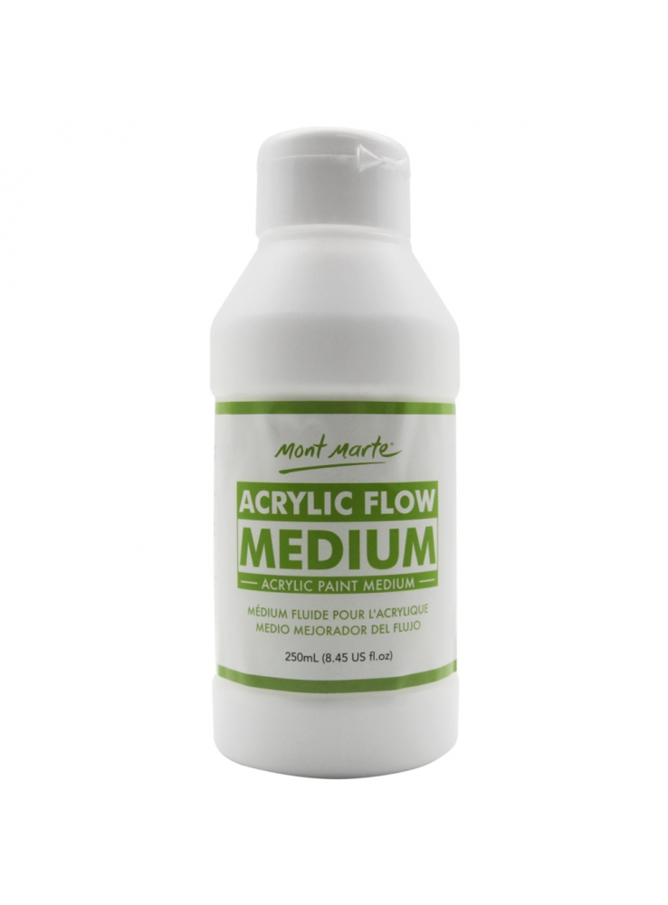 Mont Marte Clear Texture Gesso Acrylic And Oil paint 250ml