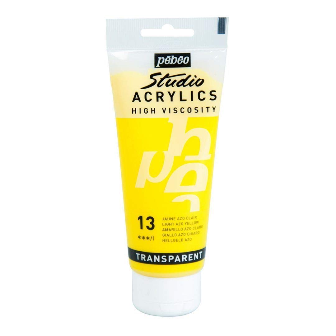 Pebeo Studio Acrylic LIGHT AZO YELLOW (13)