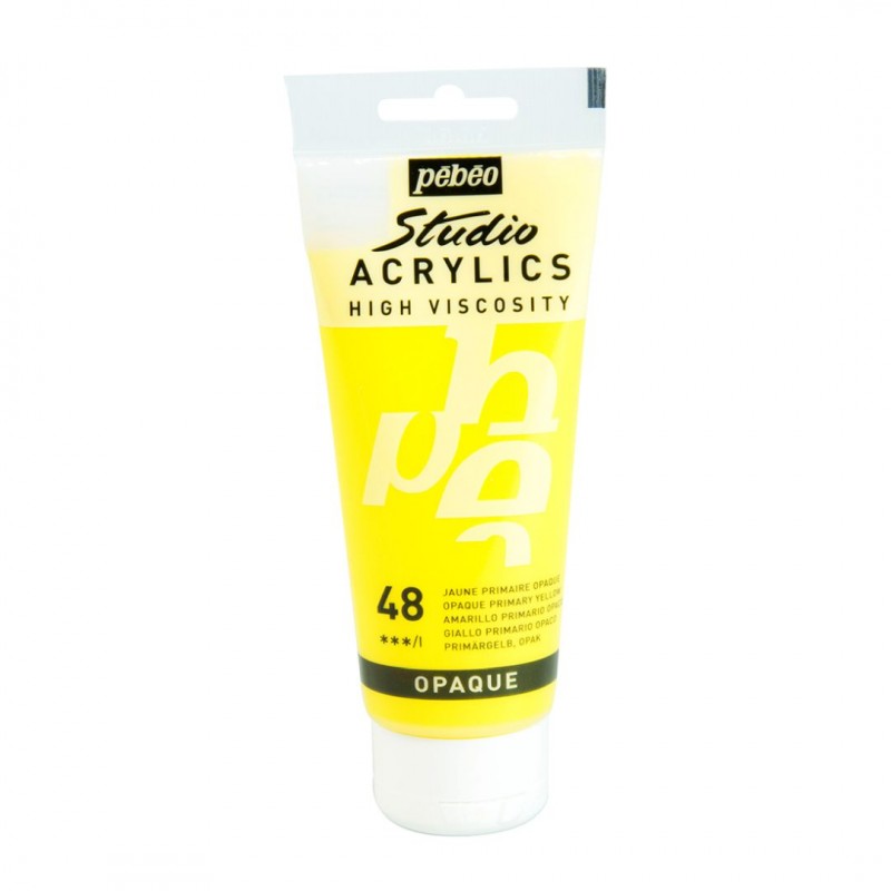 Pebeo Studio Acrylic PRIMARY YELLOW (48)