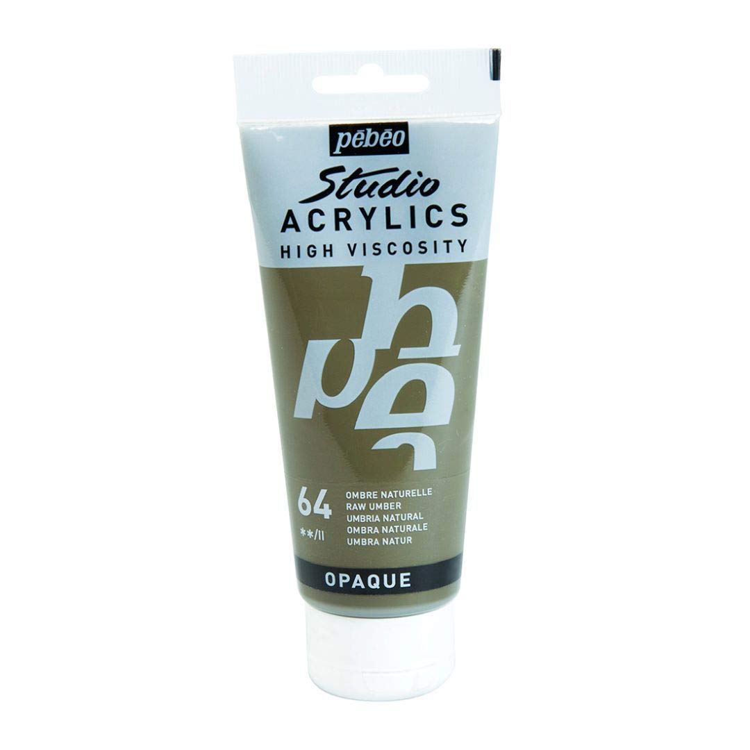 Pebeo Studio Acrylic RAW UMBER (64)