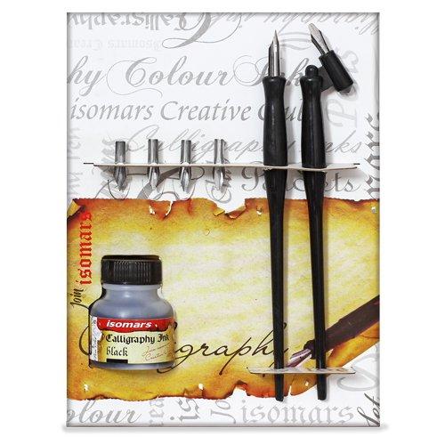 ISOMARS CALLIGRAPHY DIP PEN SET