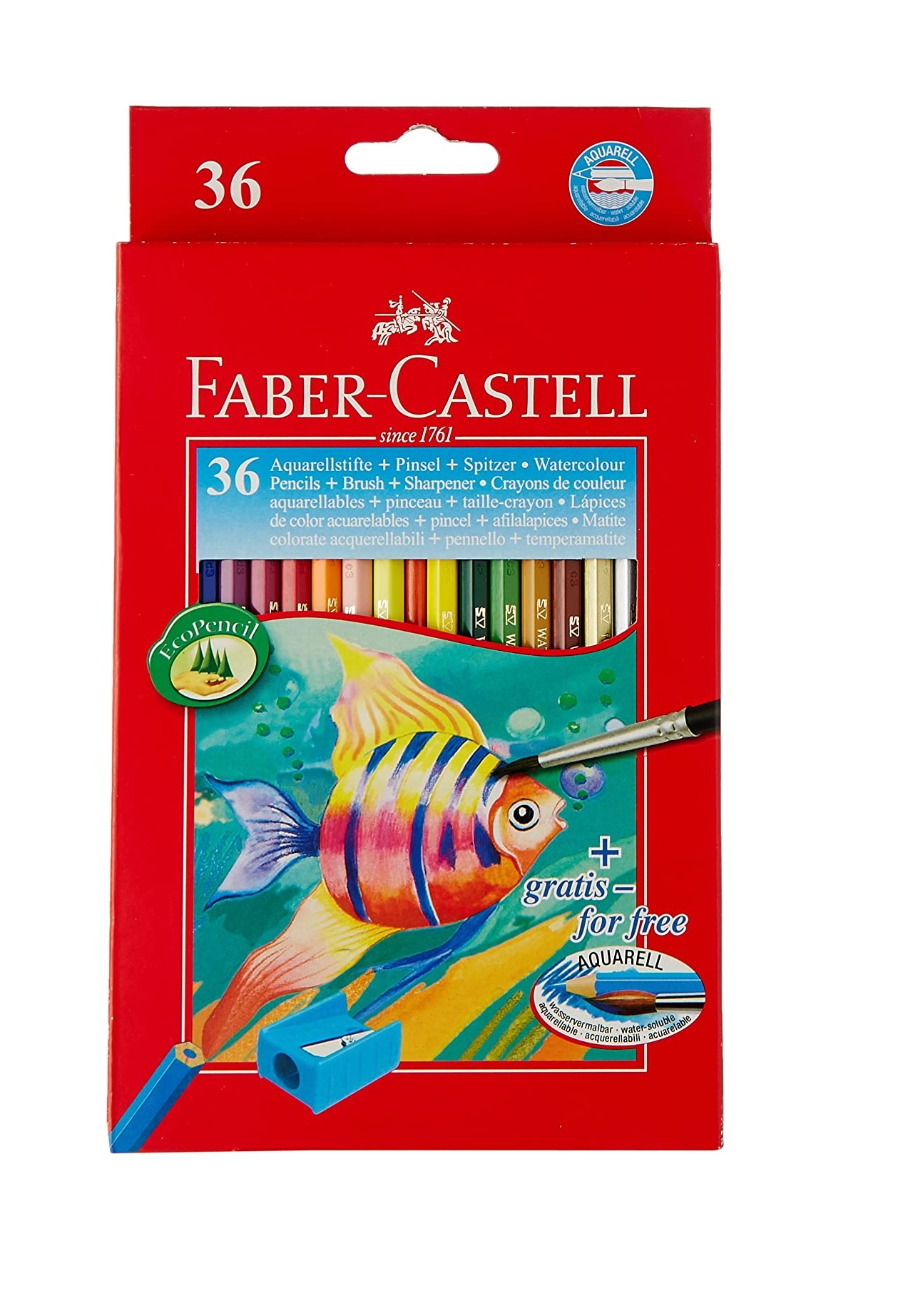 36 color set TFC-WCP/36C Faber-Castell watercolor pencils (japan import),  price tracker / tracking,  price history charts,  price  watches,  price drop alerts