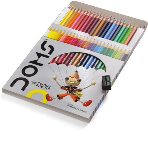 DOMS 24 Shades Color Pencils