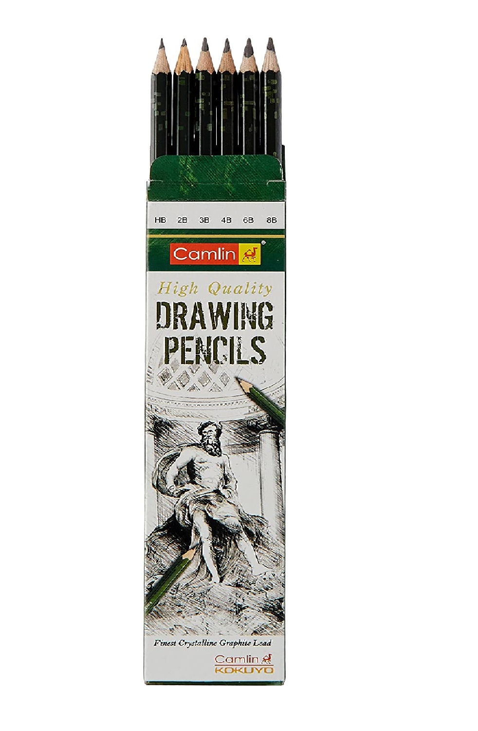 Camlin Kokuyo Drawing Pencil - Pack of 6