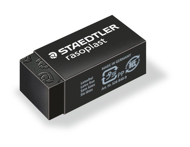 Staedtler 526 B40-9 Rasoplast Eraser - Black