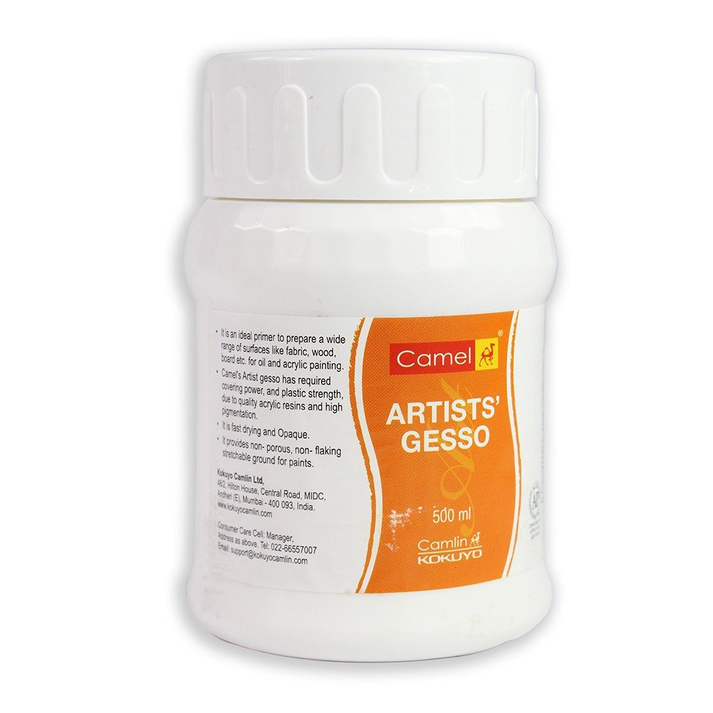 Camel Camlin Kokuyo Artist Gesso White 500Ml