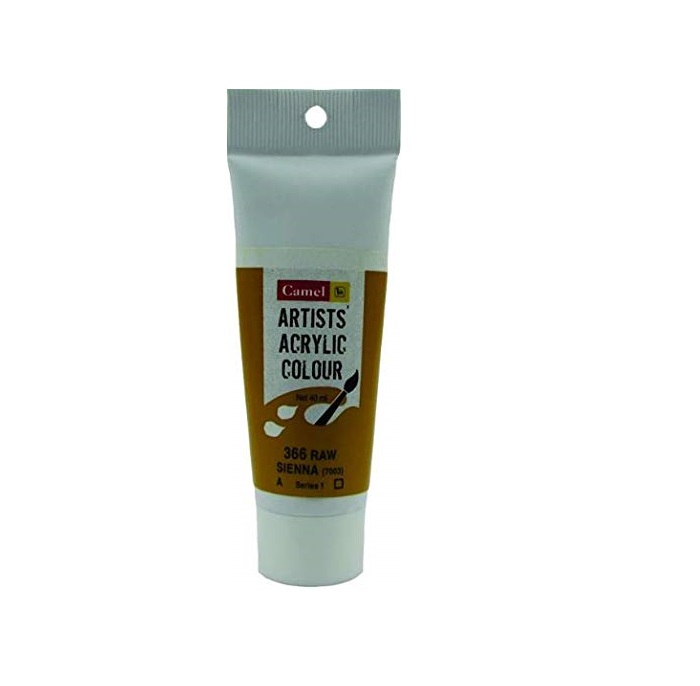 Camel Artists Acrylic Colour 40ml Raw Sienna 366