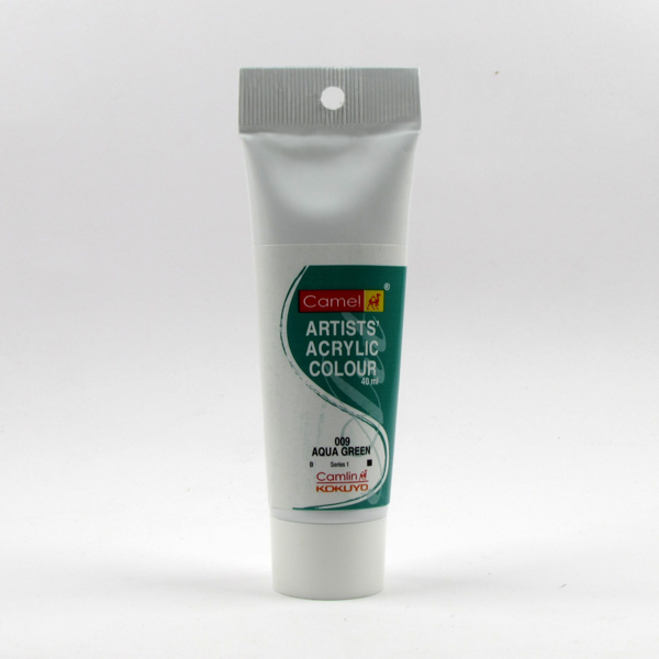 Camel Artists Acrylic Colour 40ml Aqua Green 009