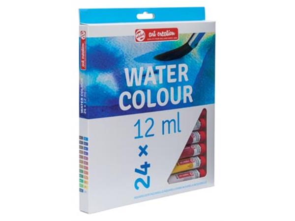 Art Creation Set of watercolor paints 24 colors * 12 ml