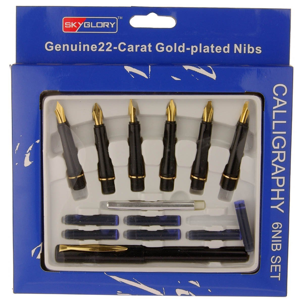 Sky Glory Caligraphy Pen 6 set