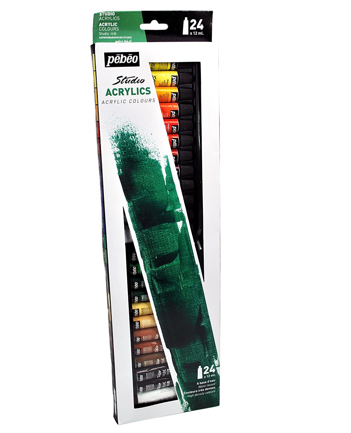 Winsor & Newton Fine Acrylic 12 Colour Set (10ml Tubes) - Starbox