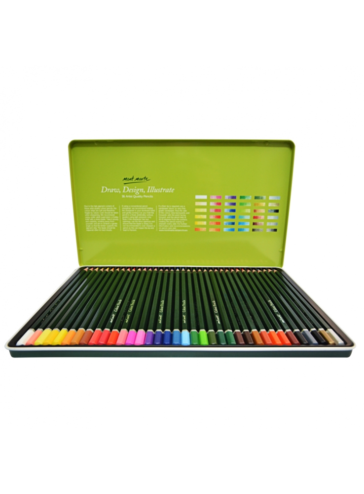 Mont Marte Colour Pencils 36 Piece