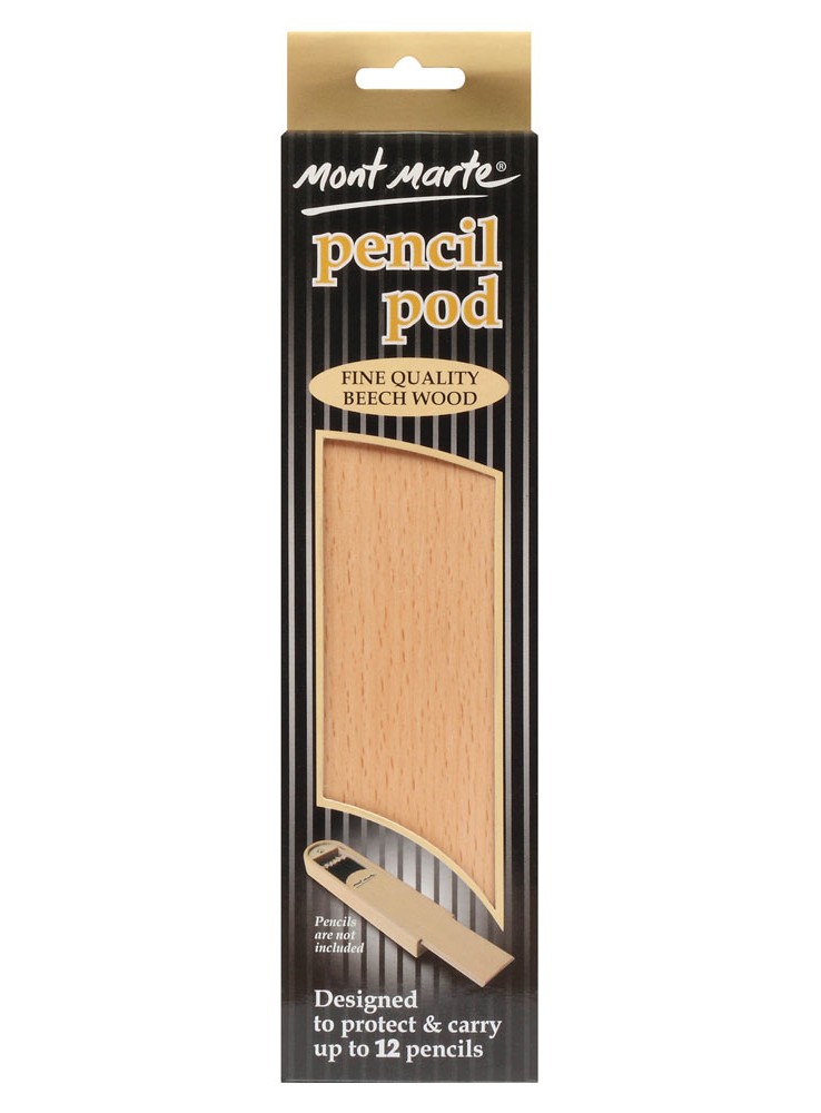 Mont Marte Pencil Pod Beech Wood