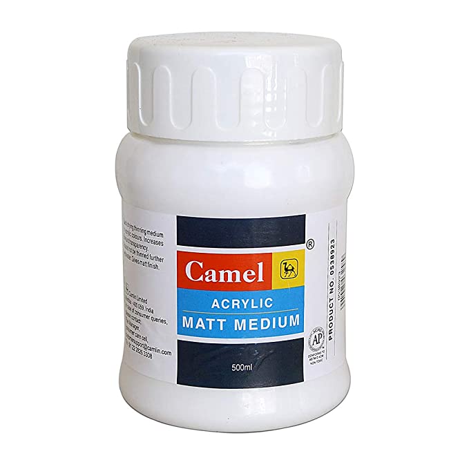 Camel Acrylic Matt Medium (500ml)