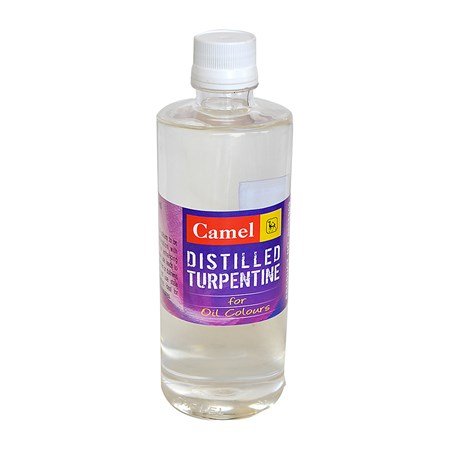 Camlin Distilled Turpentine for Oil Colours 500ml